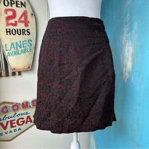 The Kooples Shiny Jacquard Mini Skirt
